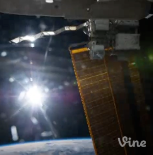 Das erste Vine Video aus dem Weltall