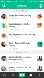 Vine Videos aus der CameraRoll werden ohne Symbolbild dargestellt