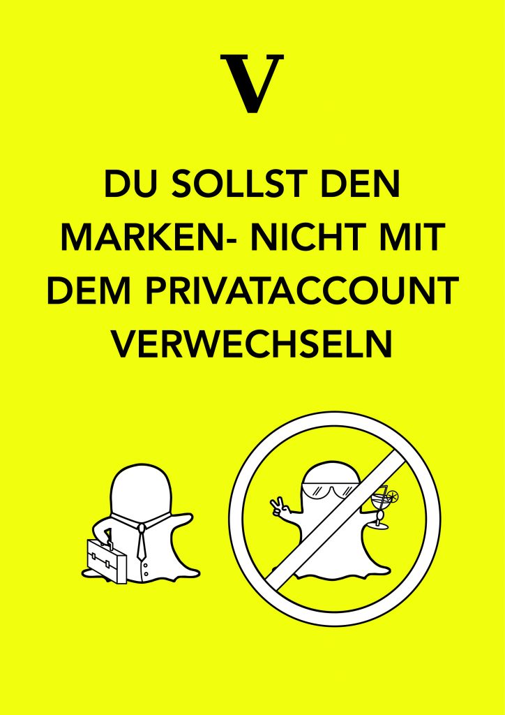 Die 10 Gebote für Marken auf Snapchat - von Franz-Josef Baldus