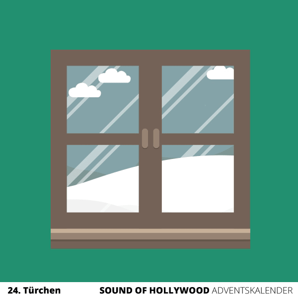Ein Türchen aus dem "Sound of Hollywood" Adventskalender