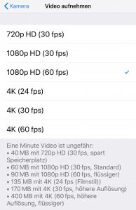 HD oder 4K? Was ist sinnvoll in der Smartphone Videographie? Snack-Content