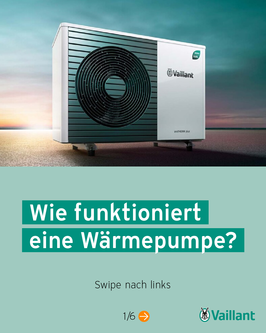 Snack-Content in Form einer animierten Infografik für Vaillant