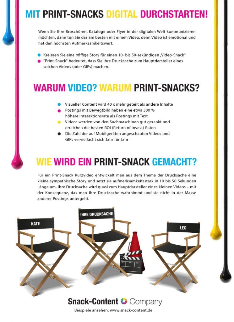 Neue Infografik: Print-Snacks