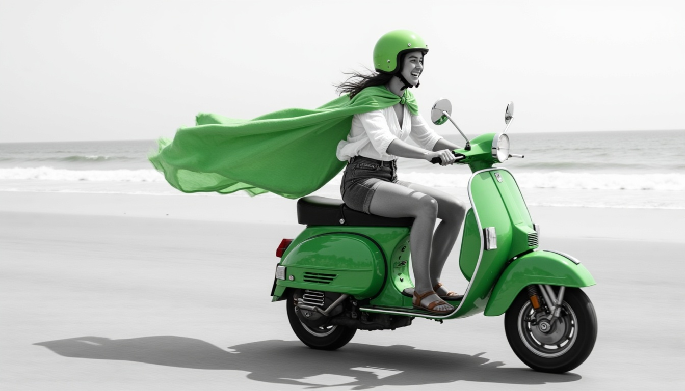 Die grüne Vespa - ein KI-Musikvideo der Avatar-Masterclass